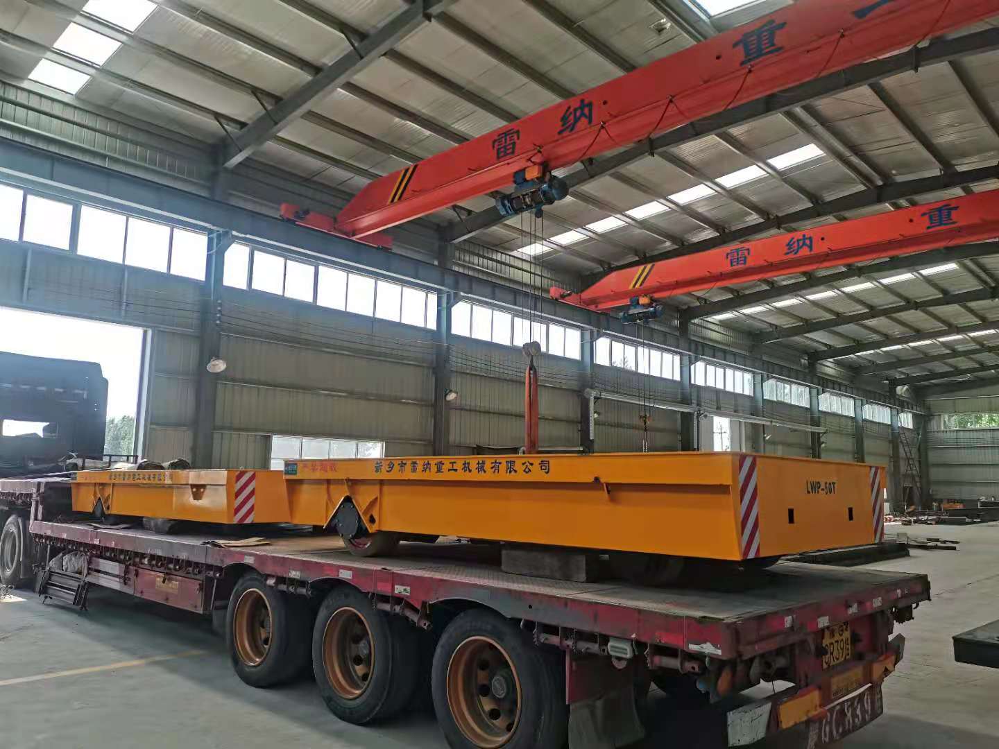 無軌平車發車圖